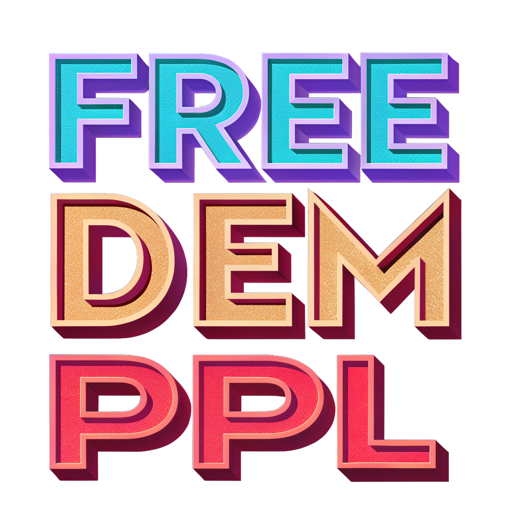 FREE DEM Ppl Tee