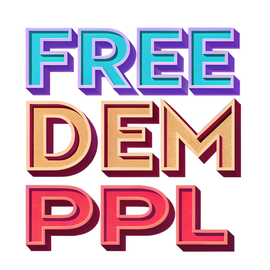 FREE DEM Ppl Tee